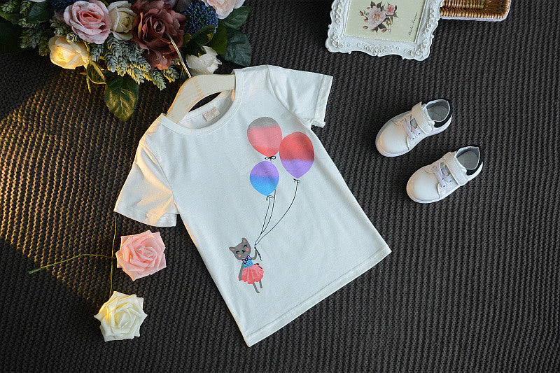 Set de Globos Arco Iris Infantil Niña