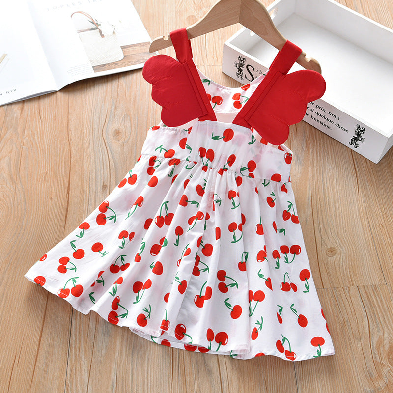 Vestido Cerejinhas Infantil