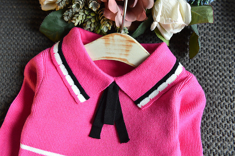 Vestido infantil de punto Golinha