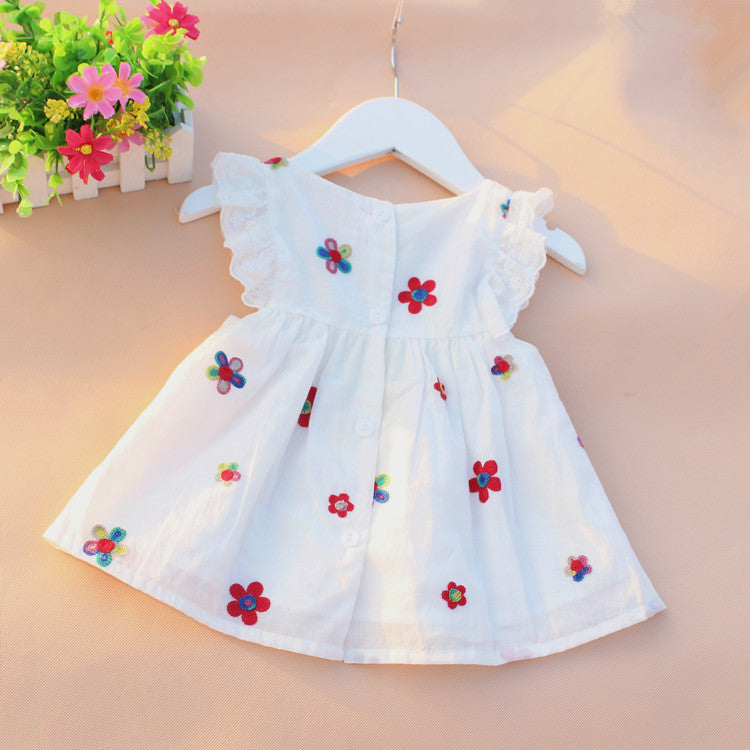 Vestido Infantil Florecitas