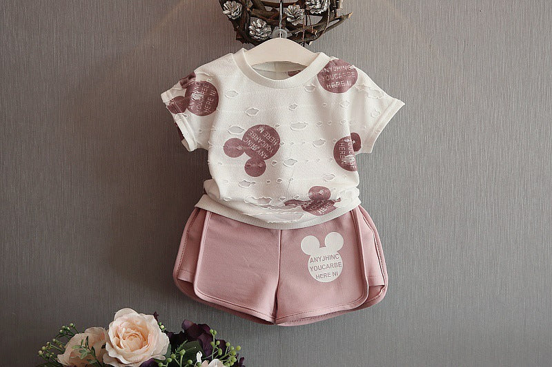 Conjunto infantil de ratoncita para niñas