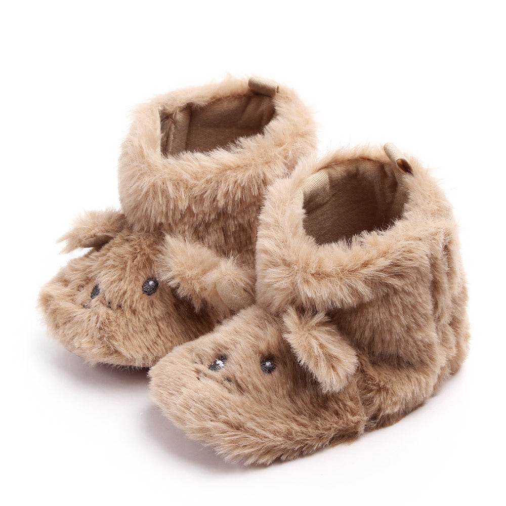 Botas Peludas de Invierno para Niños