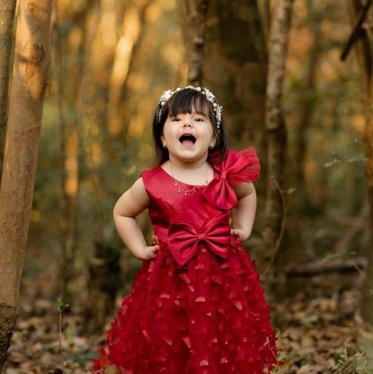 Vestido Lazo Navidad Mariposas