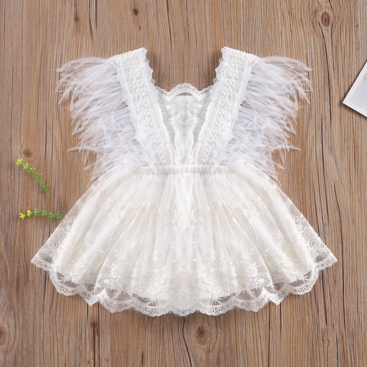 Vestido Princesa Infantil Blanco