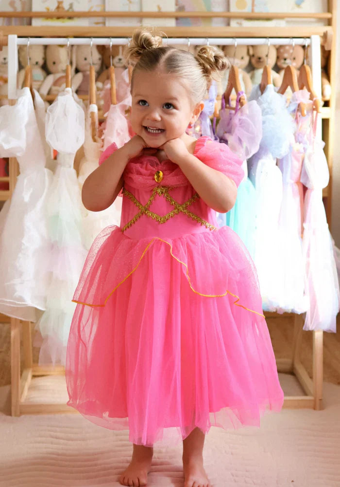 Vestido Infantil Princesa Brillante