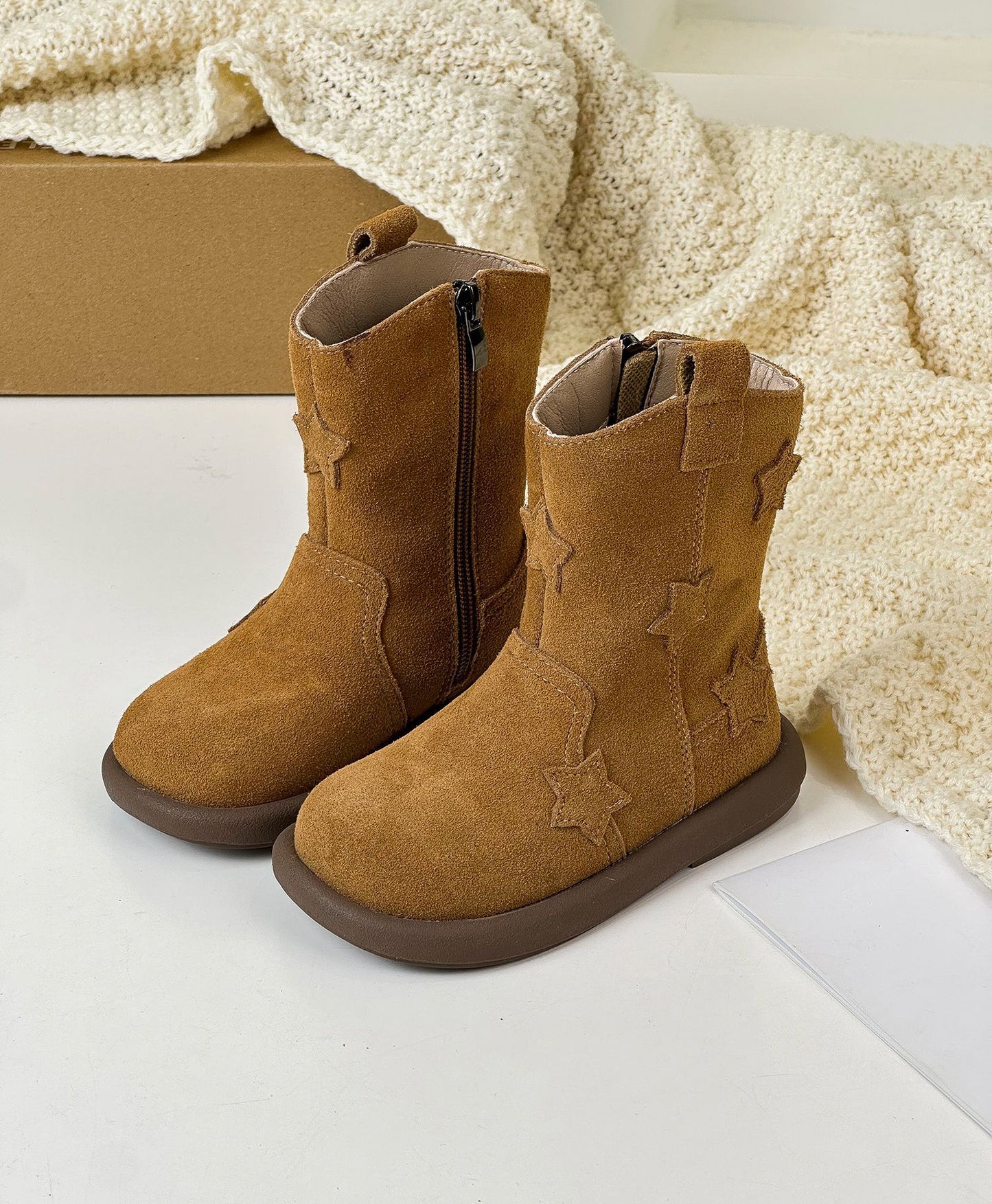 Estrelinhas Bota Infantil Mujer