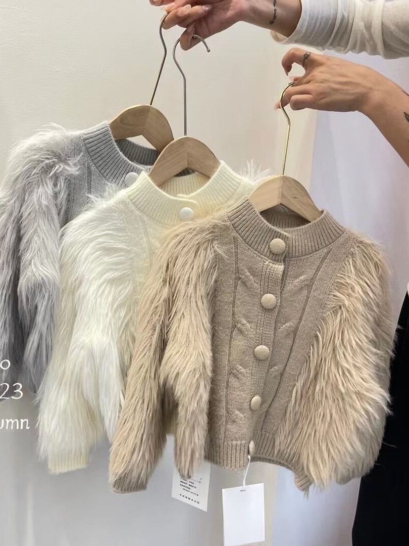 Abrigo de Piel de Invierno para Niñas