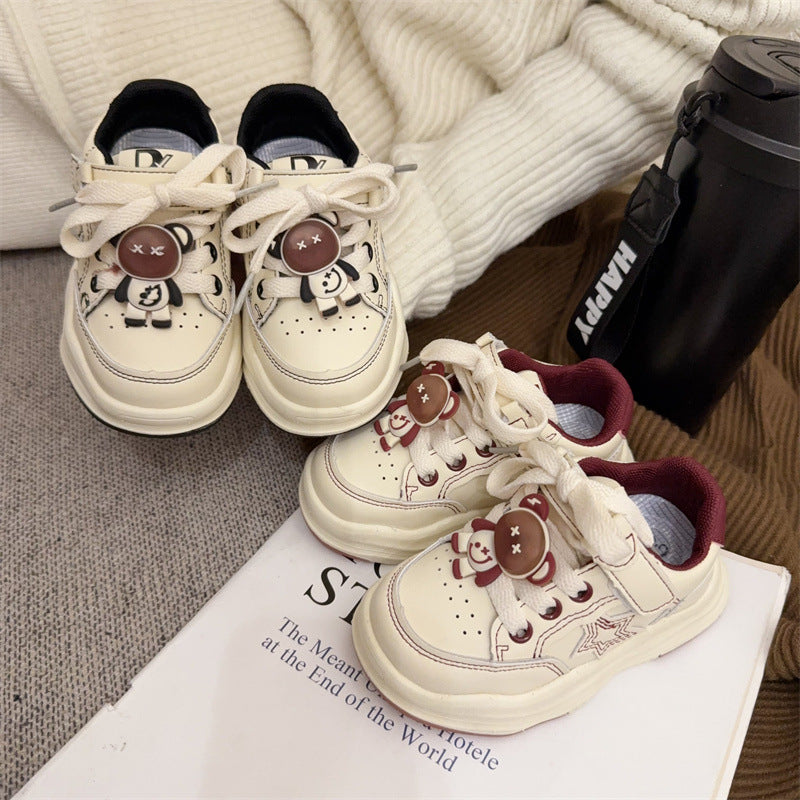 Zapatillas de Osito de Peluche para Niños con Luz