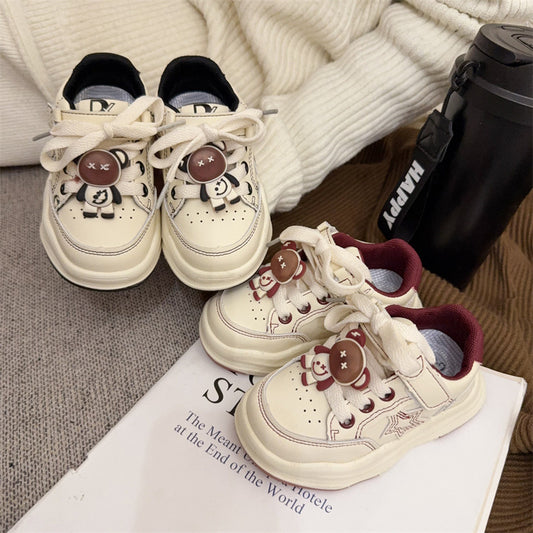 Zapatillas de Osito de Peluche para Niños con Luz