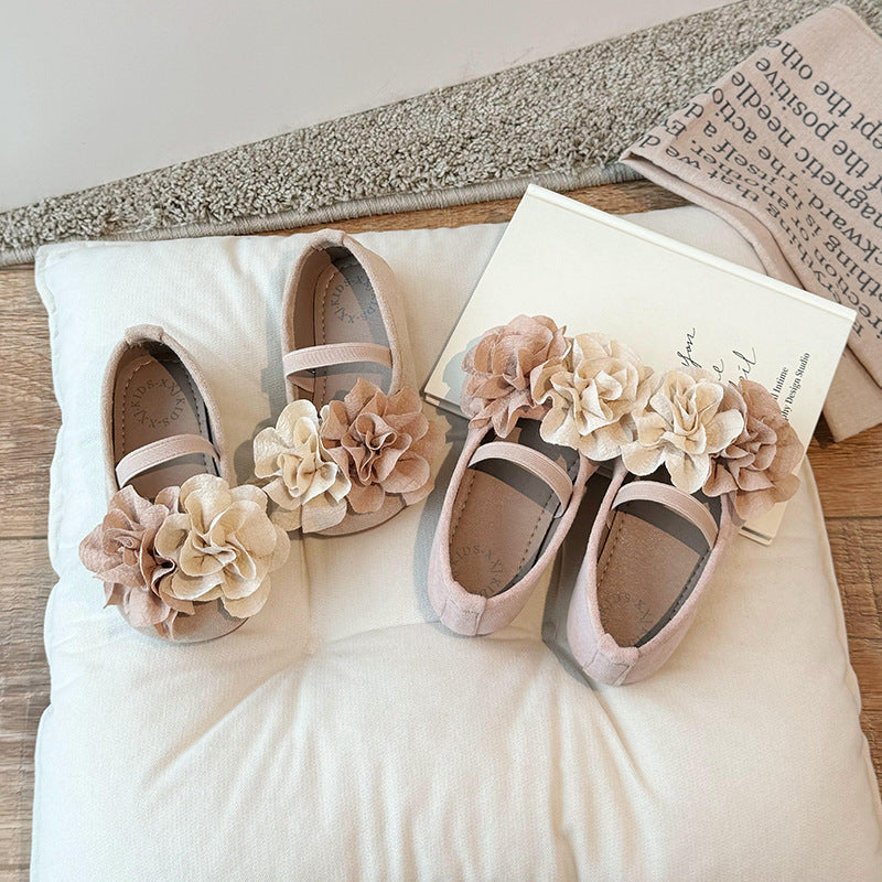 Zapatillas Infantiles Flores
