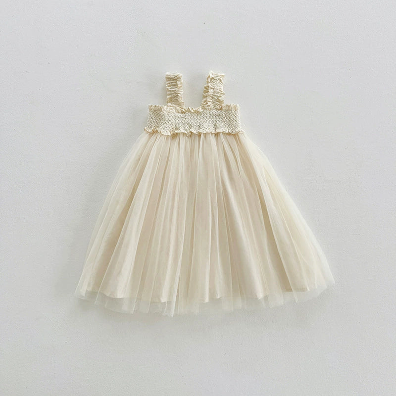 Vestido de tul para niña