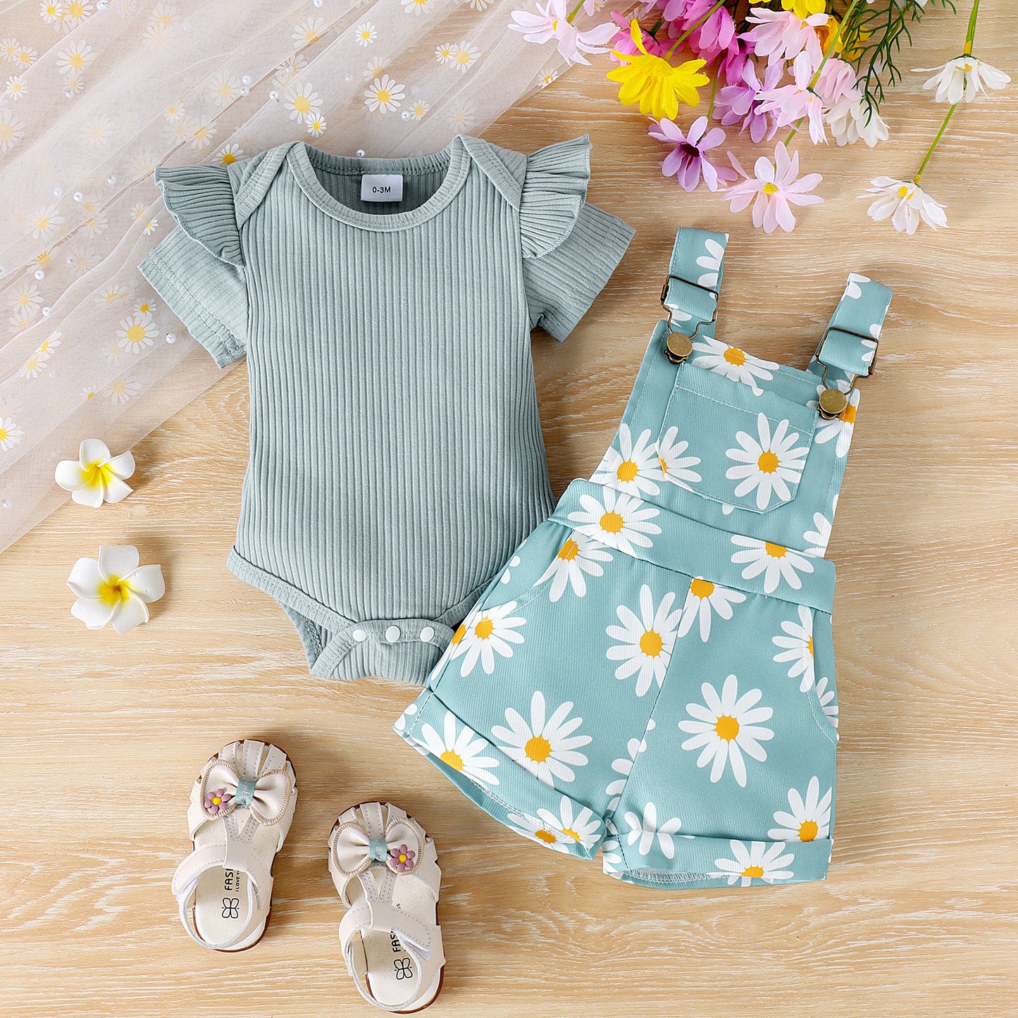 Conjunto de Flores para Niñas