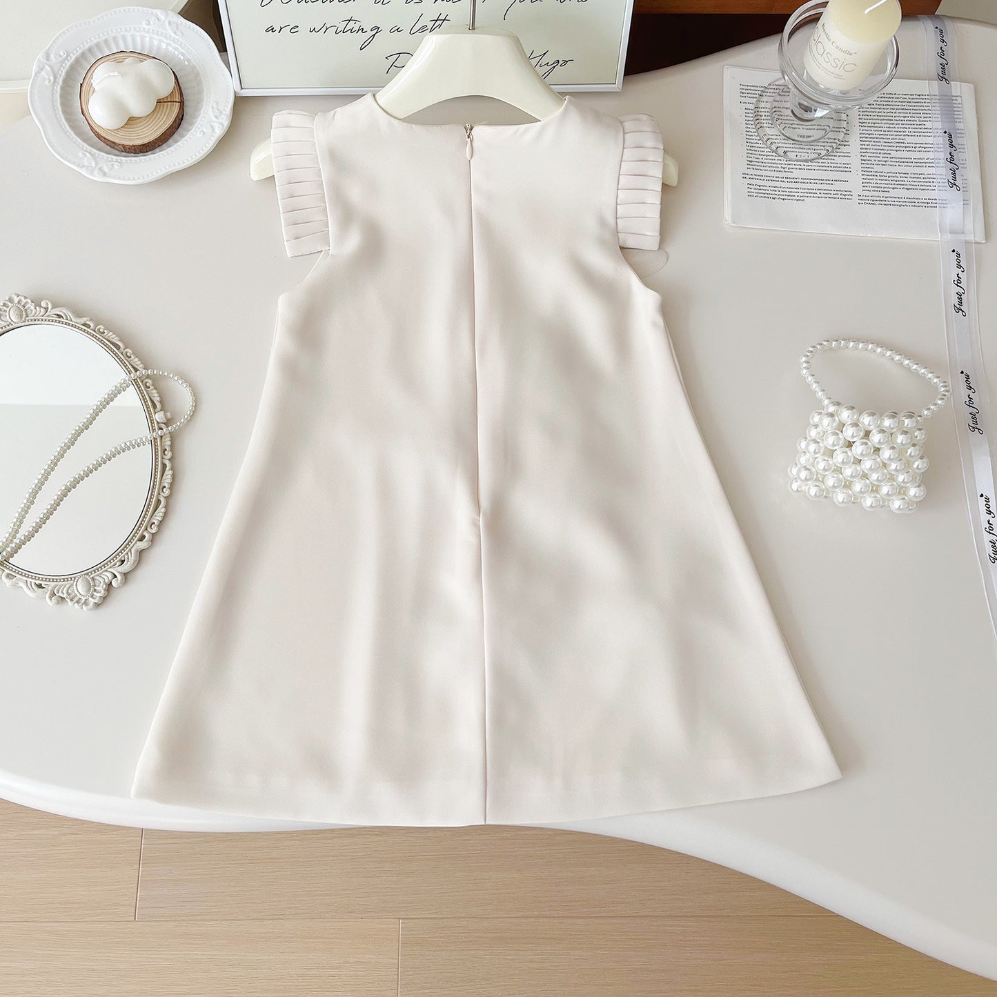 Vestido Infantil de Flores