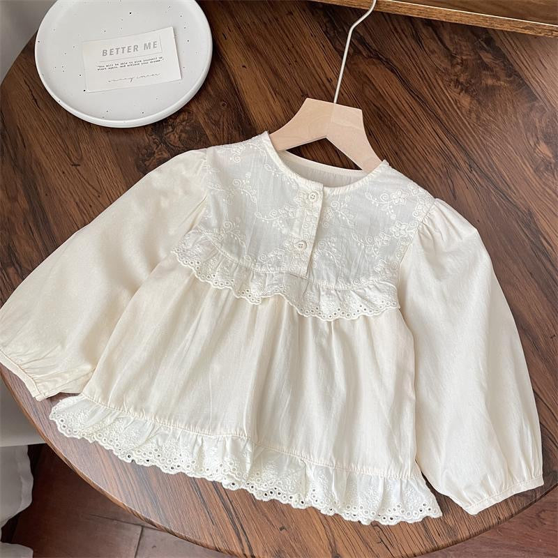 Conjunto Infantil Niña Encaje