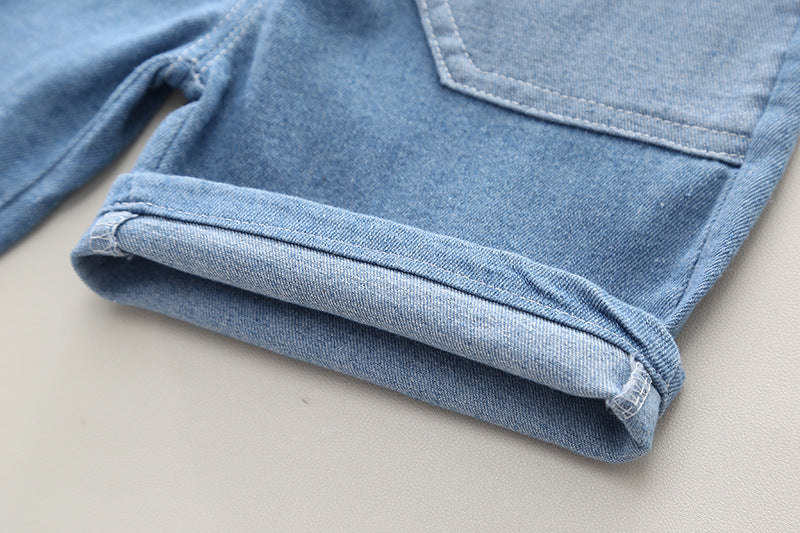 Conjunto Infantil de Hamburguesa y Vaqueros