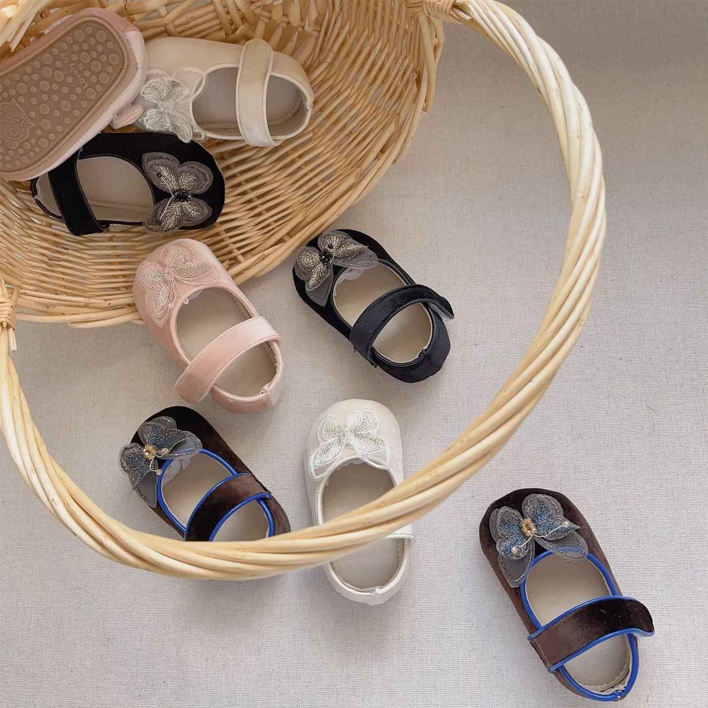 Zapatos Infantiles Mujer Mariposa