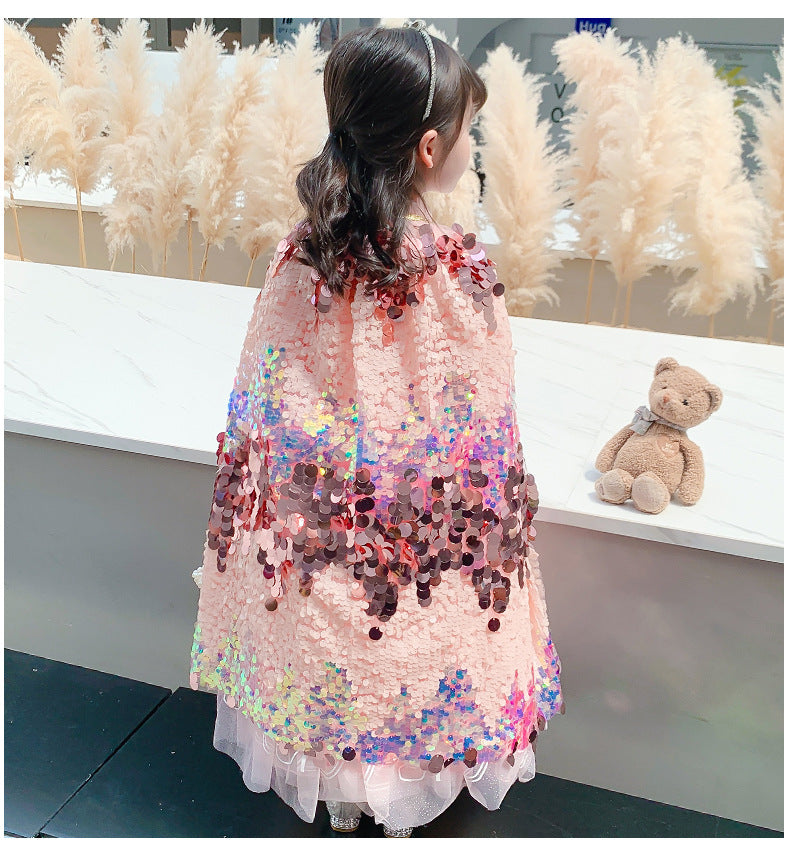 Funda Ropa Fiesta Infantil Lentejuelas