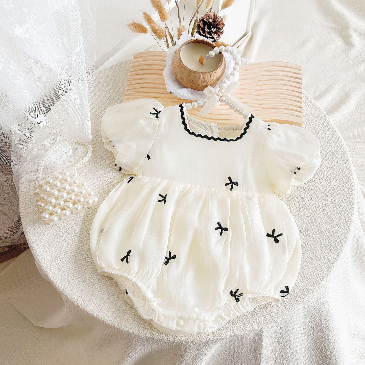 Body de Verano para Bebé con Lazos