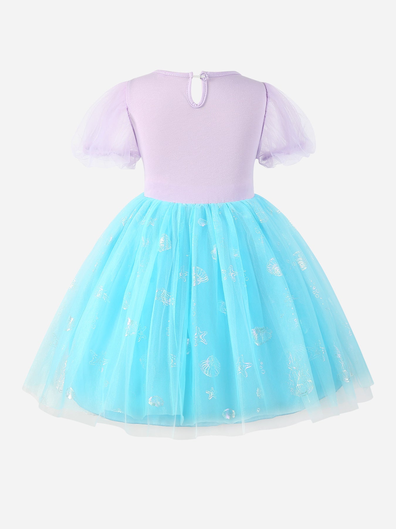 Vestido de fiesta infantil sirena