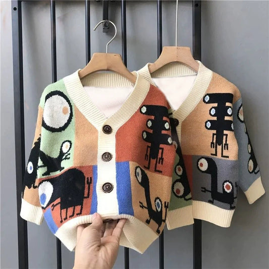 Suéter de punto de invierno para niños