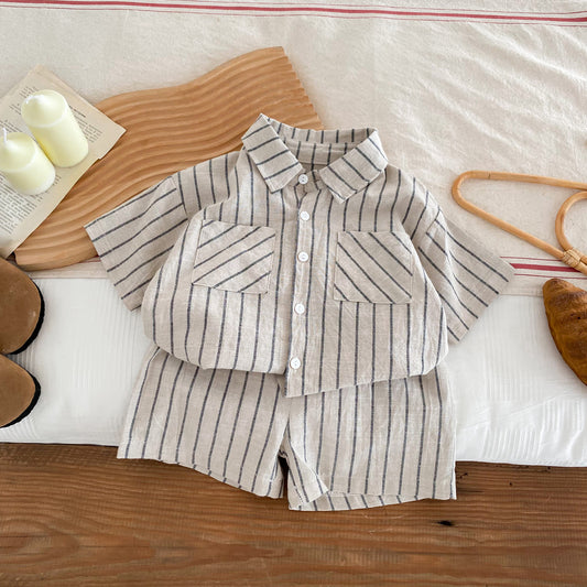 Conjunto Infantil Rayas Hombre