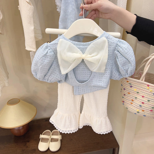 Conjunto de lazo  Encaje  para  Niñas