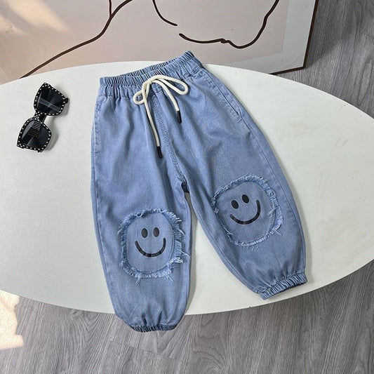 Pantalones Infantiles Smiley Cordãozinho