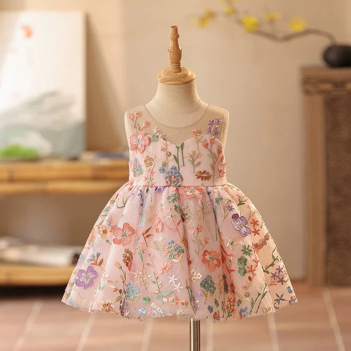 Vestido Iinfantil con Flores