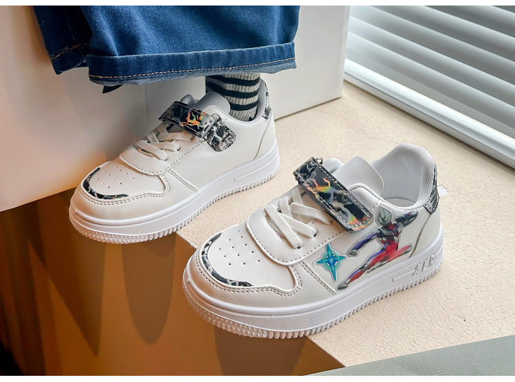 Zapatillas Deportivas Con Velcro Para Niños.