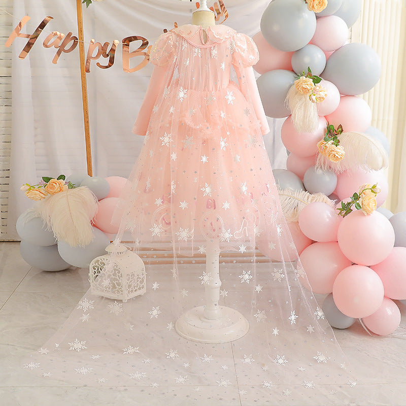 Vestido Pincesa De Tul Y Lentejuelas