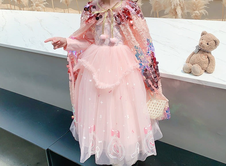 Funda Ropa Fiesta Infantil Lentejuelas