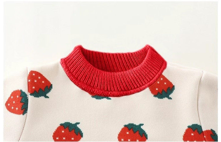 Blusa Infantil Fresa