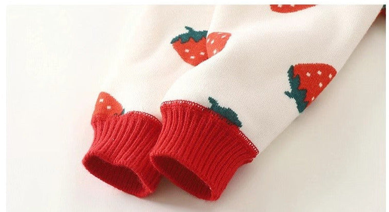 Blusa Infantil Fresa