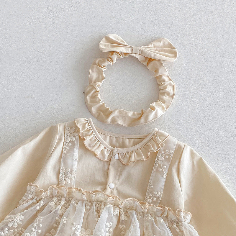 Body de tul floral para mujer