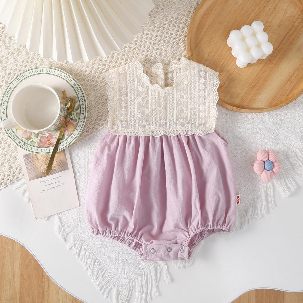 Body de Encaje Para Niñas