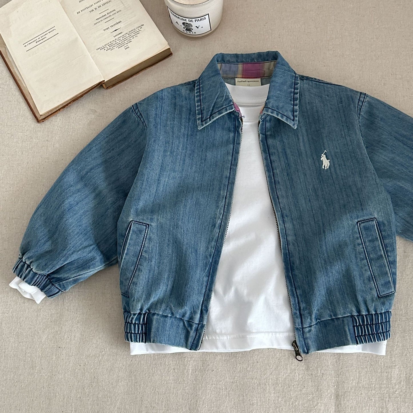 Chaqueta para Niño con Bolsillos con Forma de Caballo