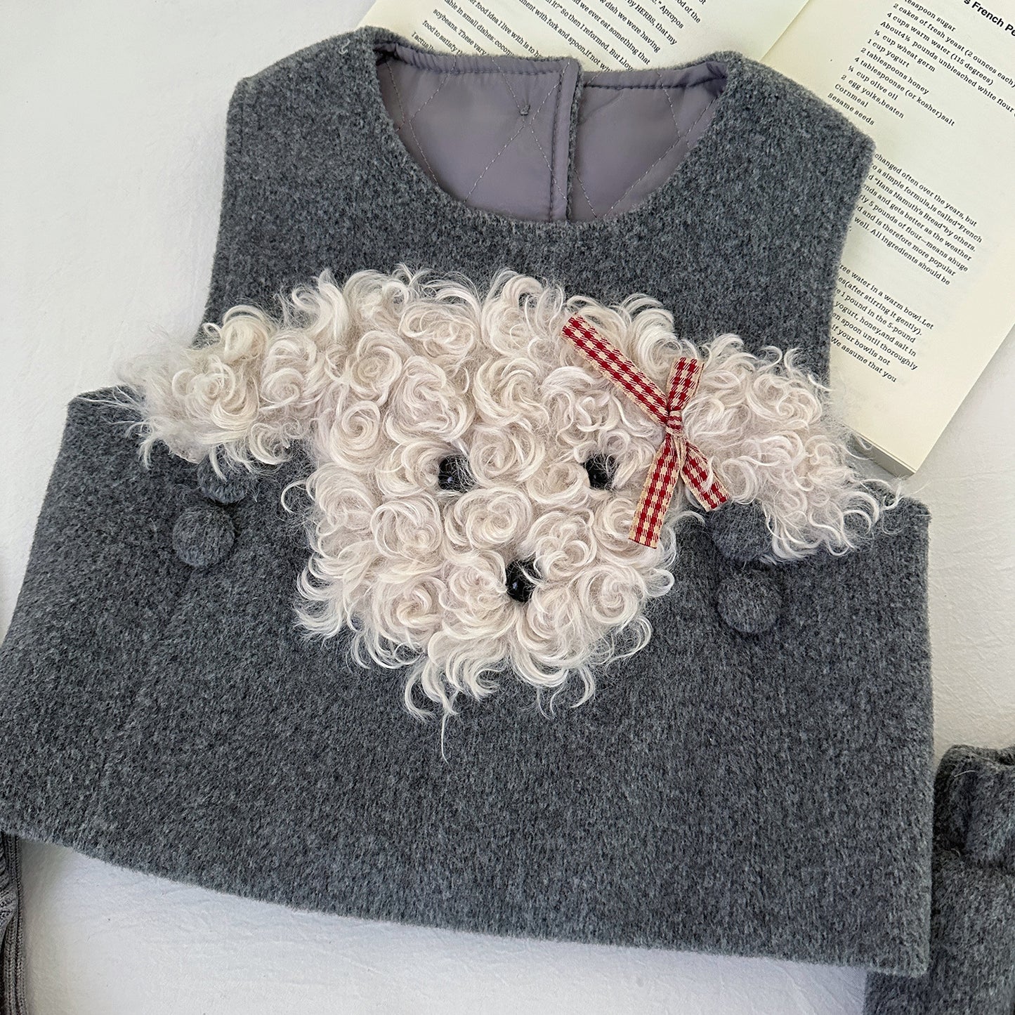 Conjunto de 3 Piezas para Niña Ovejita