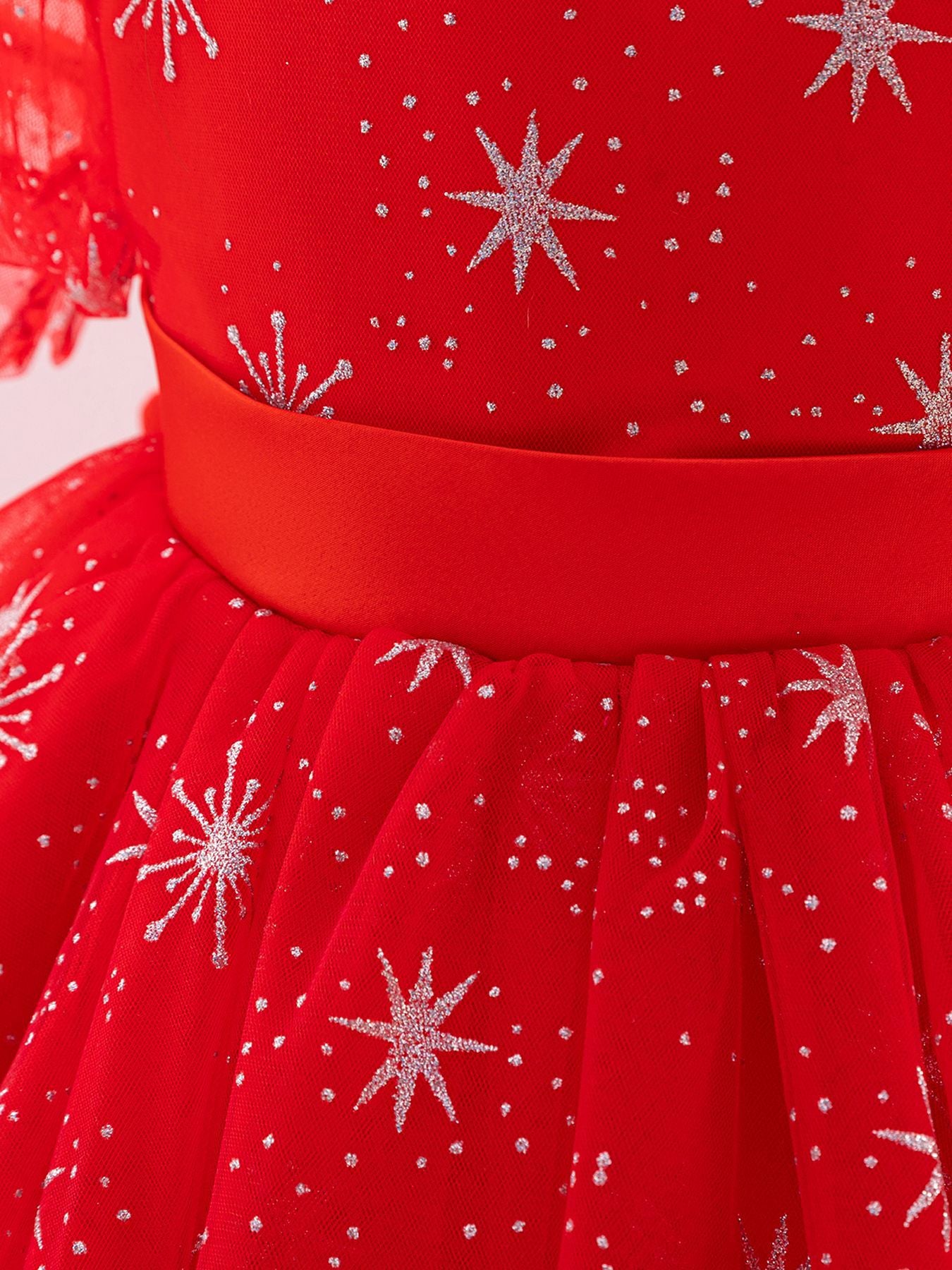Vestido Navideño Brillante Infantil