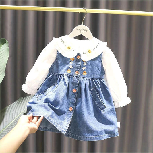 Conjunto infantil de niña Little Flowers