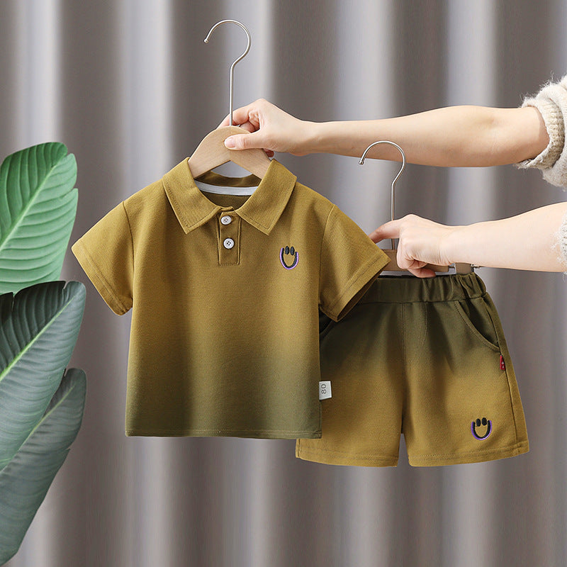 Conjunto Infantil Masculino Verano Smiley