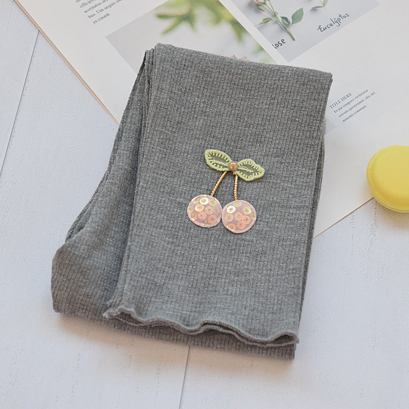 Cerejinhas Leggin Infantil Mujer