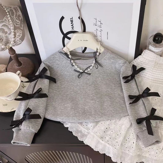 Conjunto Infantil Mujer Lazos