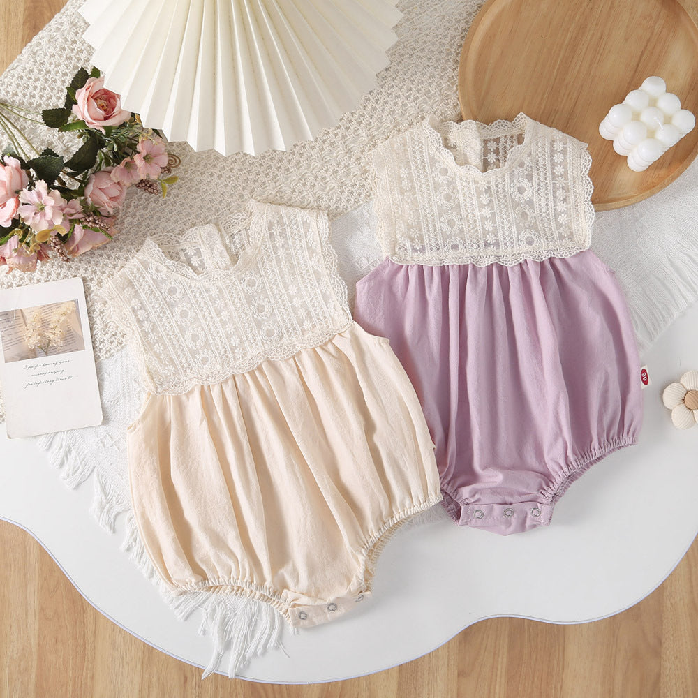 Body de Encaje Para Niñas