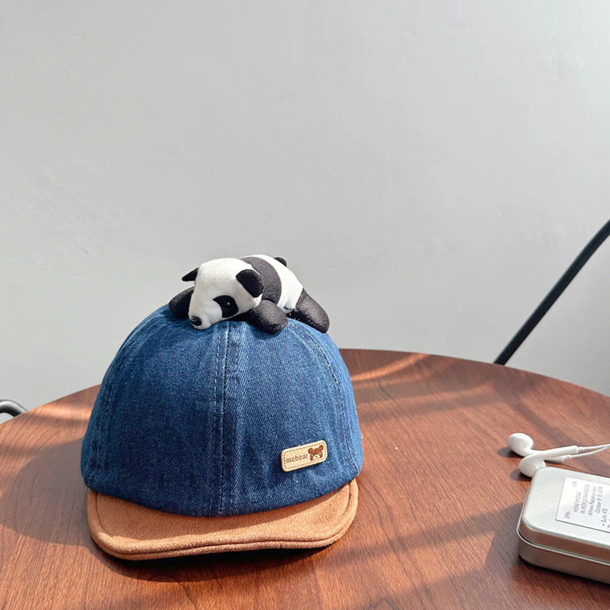 Gorra de panda para niños
