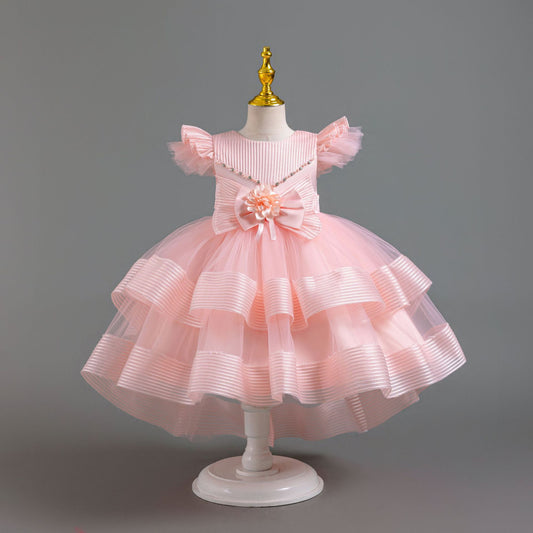 Vestido de Fiesta de Tul con Encaje