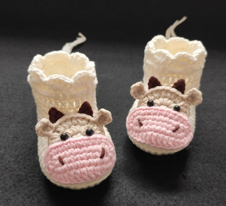 Zapato vaquero tejido para niños