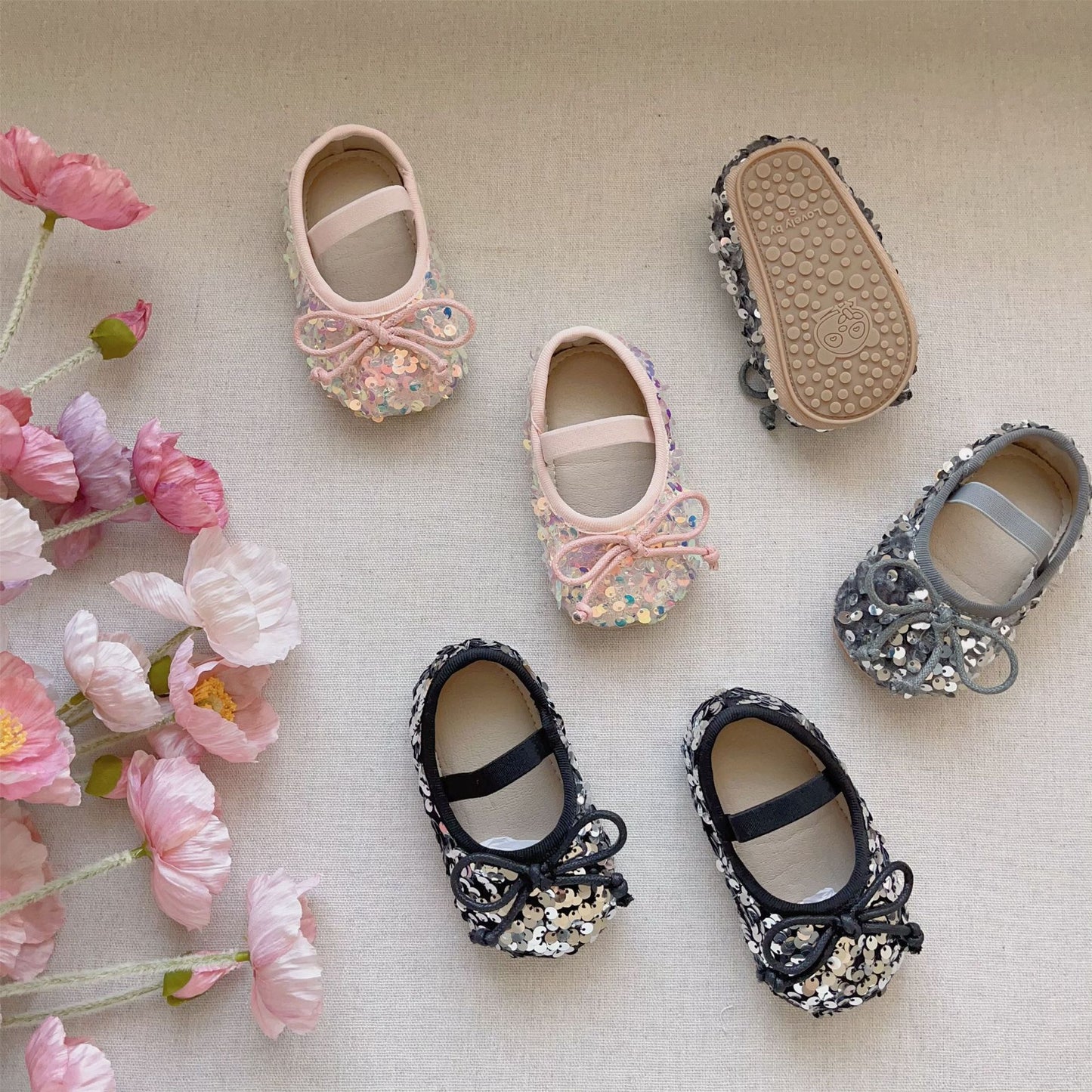 Zapatos Infantiles Mujer Brillantes