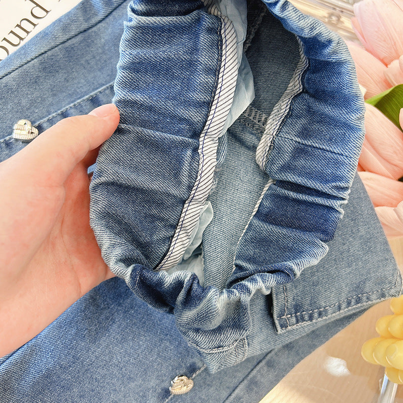 Pantalones Jeans Infantiles Corazones