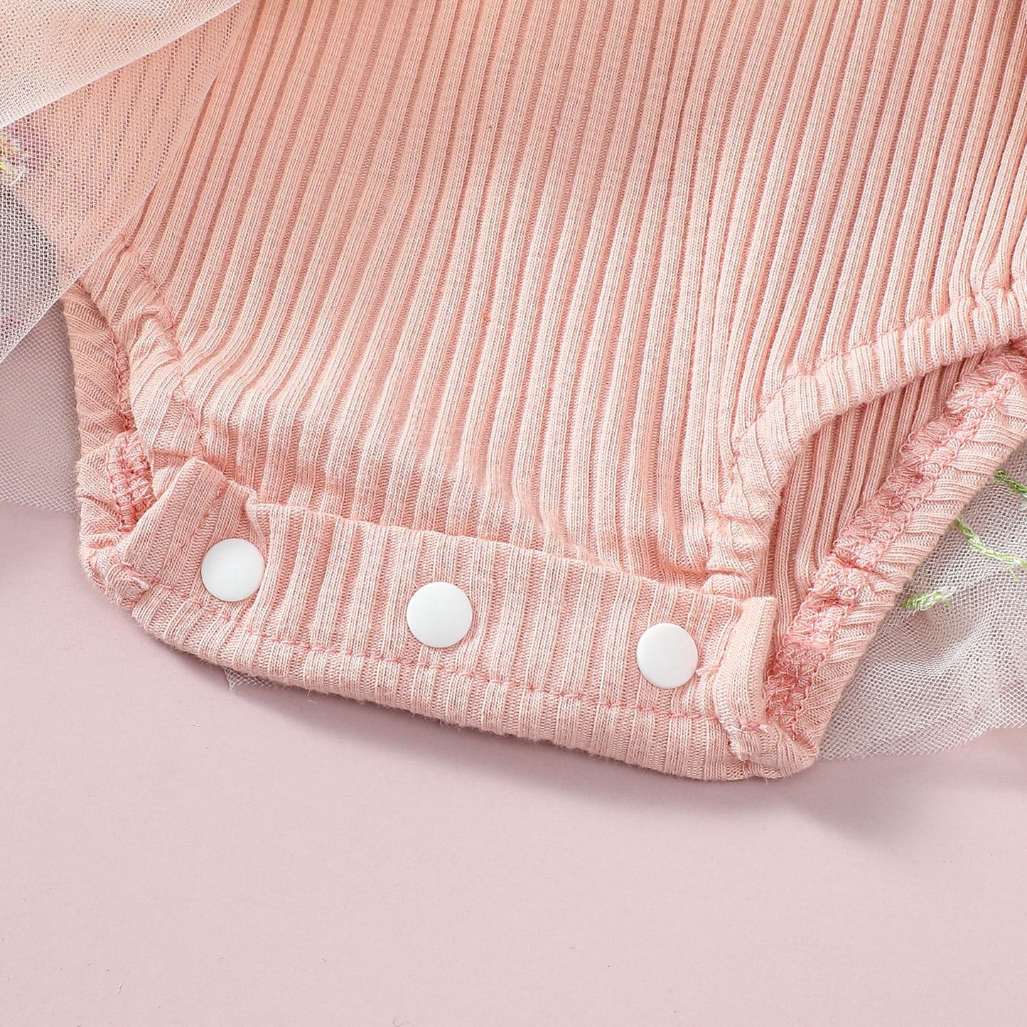 Body infantil de Encaje Floral