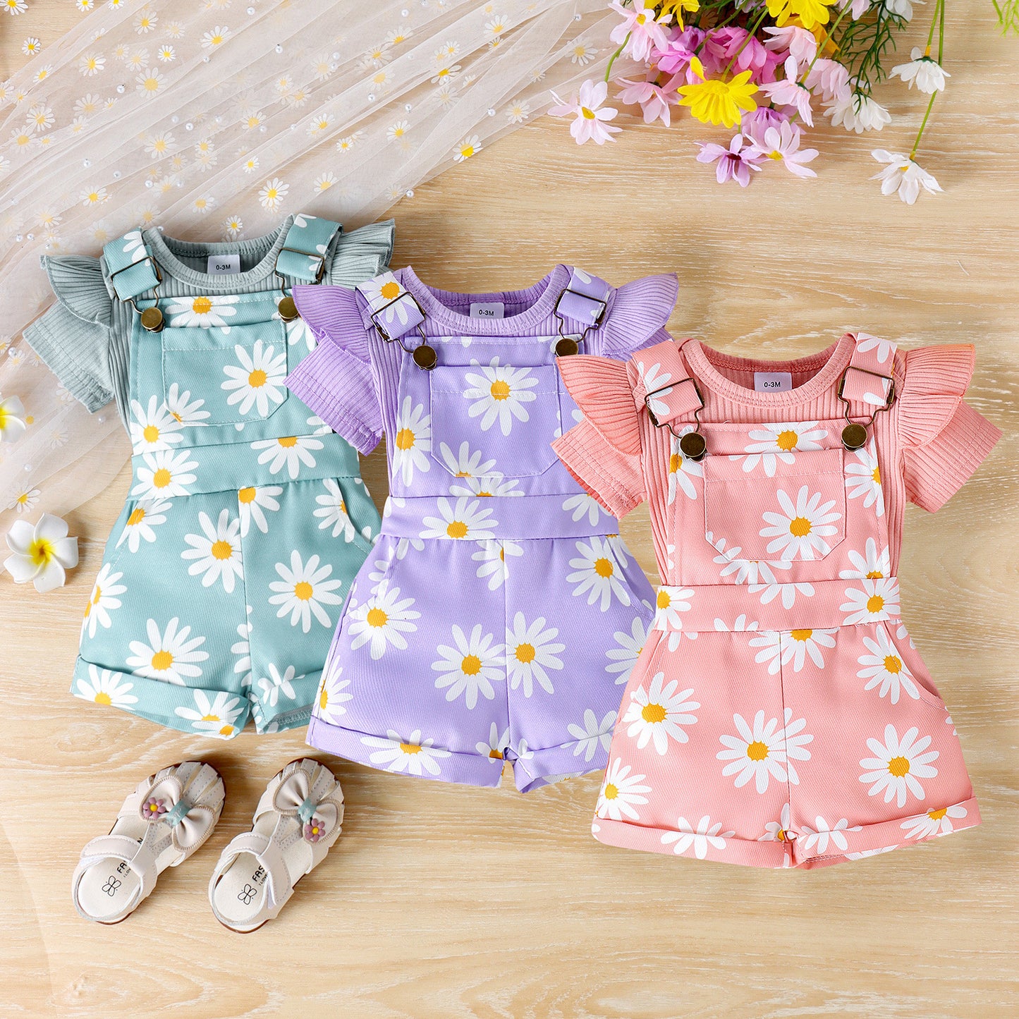 Conjunto de Flores para Niñas